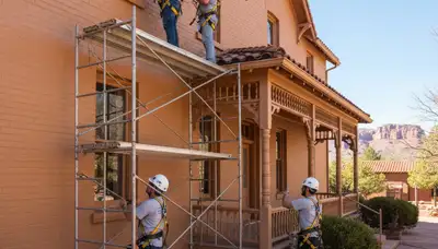 Professional painting contractors in Flagstaff, AZ providing residential and commercial painting services