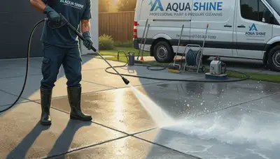Flagstaff, AZ concrete pressure cleaning for driveways, patios, and walkways by Flagstaff Paint Pros