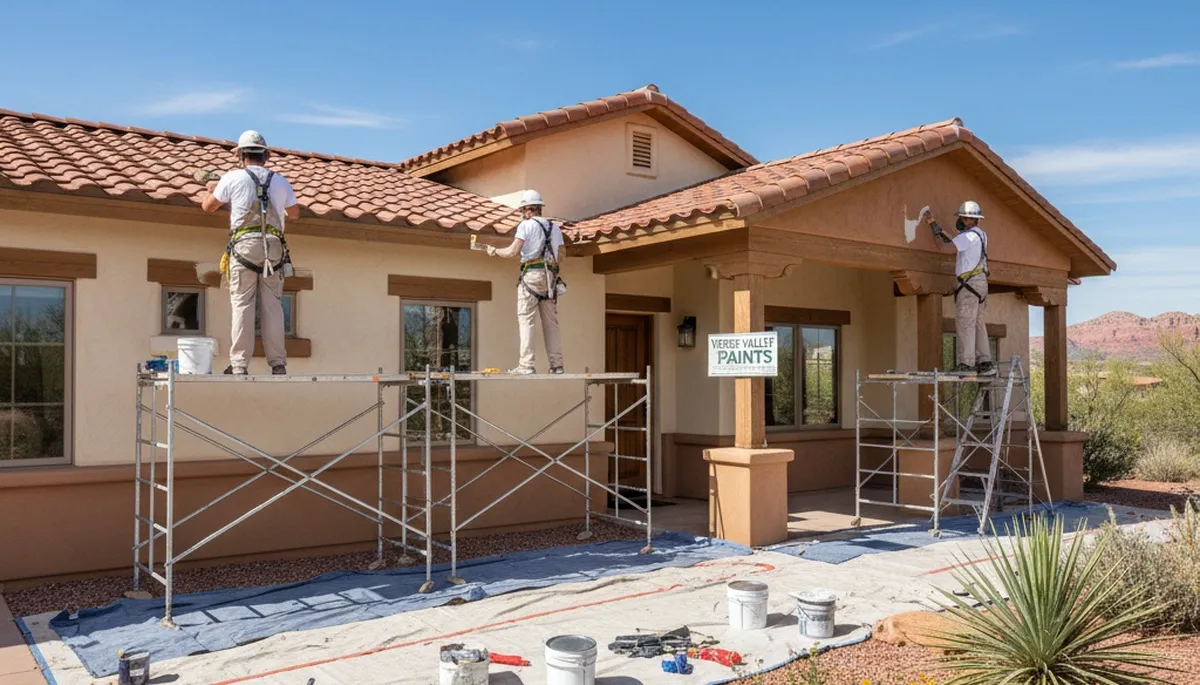 Painting contractors in Flagstaff, AZ providing professional interior and exterior painting services