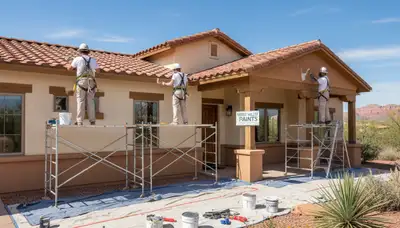 Painting contractors in Flagstaff, AZ providing professional interior and exterior painting services