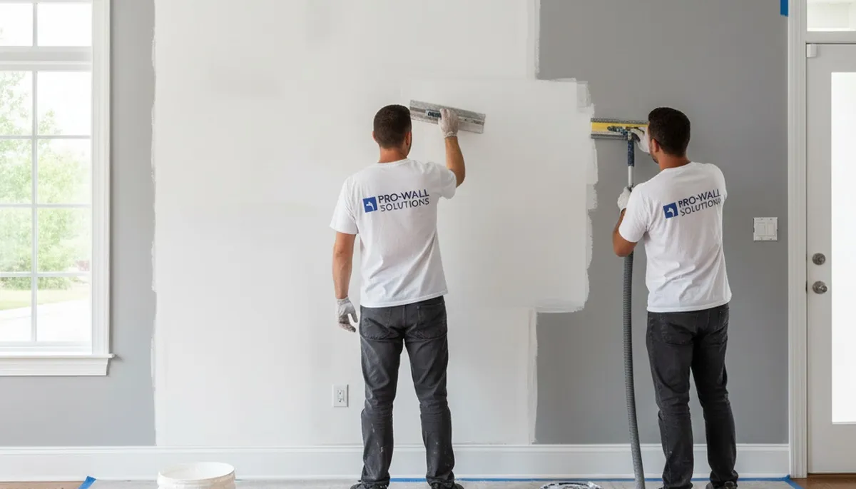 Flagstaff, AZ drywall repair by painting contractors restoring smooth walls in northern Arizona homes