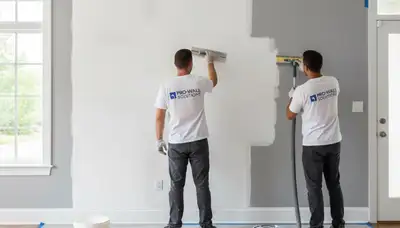 Flagstaff, AZ drywall repair by painting contractors restoring smooth walls in northern Arizona homes