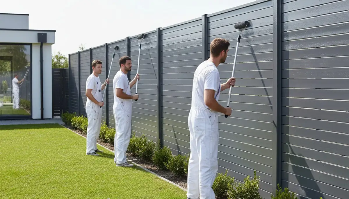 Flagstaff, AZ fence painting by Flagstaff Paint Pros for durable curb appeal and weather protection