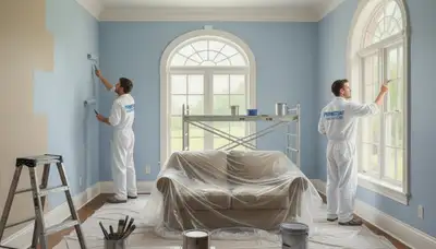 Interior house painting service in Flagstaff, AZ by Flagstaff Paint Pros