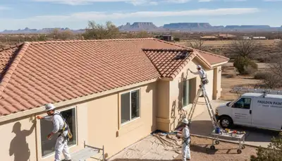 Painting contractors in Flagstaff, AZ providing professional interior and exterior painting services
