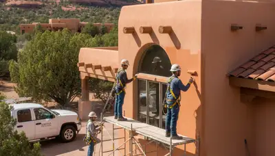 Painting contractors in Flagstaff, AZ providing professional interior and exterior painting services