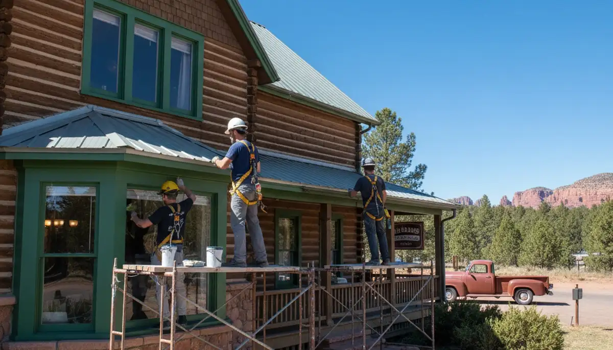 Professional painting contractors in Flagstaff, AZ providing exterior and interior painting services